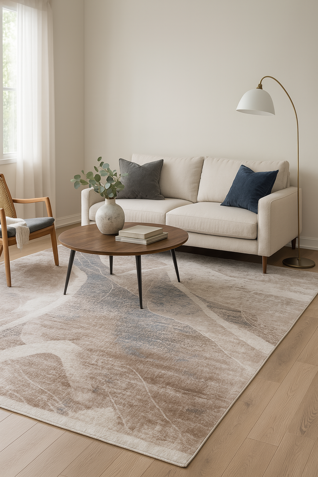 Nazenin JordFlöde – Naturens flödande rörelse i mjuka toner