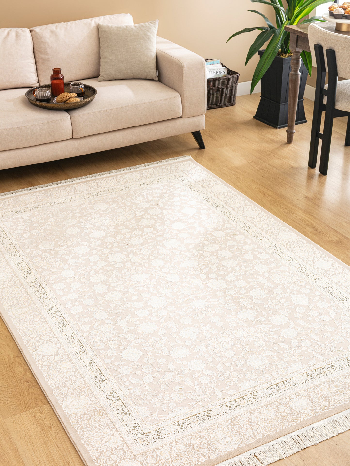 Nilüfer PärlRos – Blomstrande symmetri i pärlskimrande nyanser