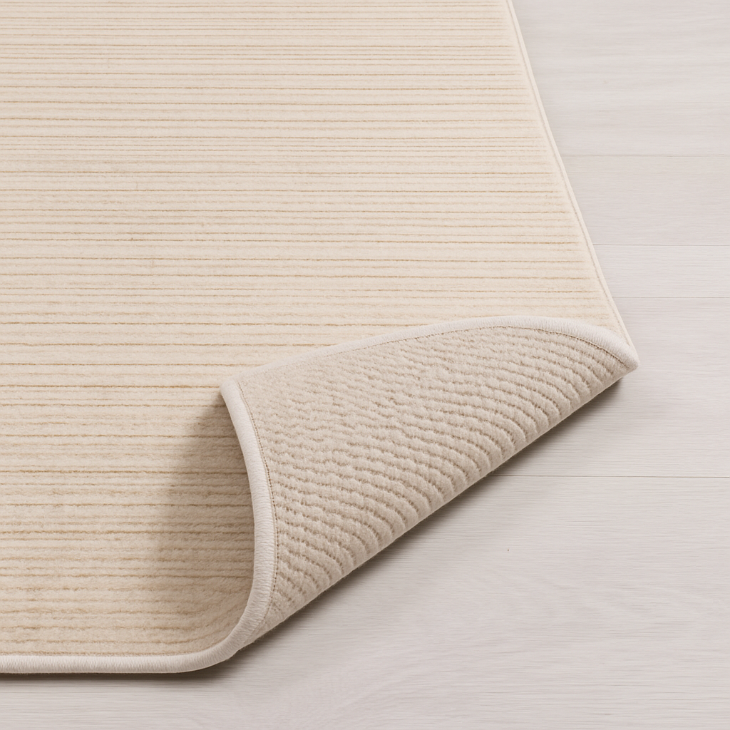 Sydney Beige – En Elegant Matta med Skandinavisk Balans och Modern Enkelhet