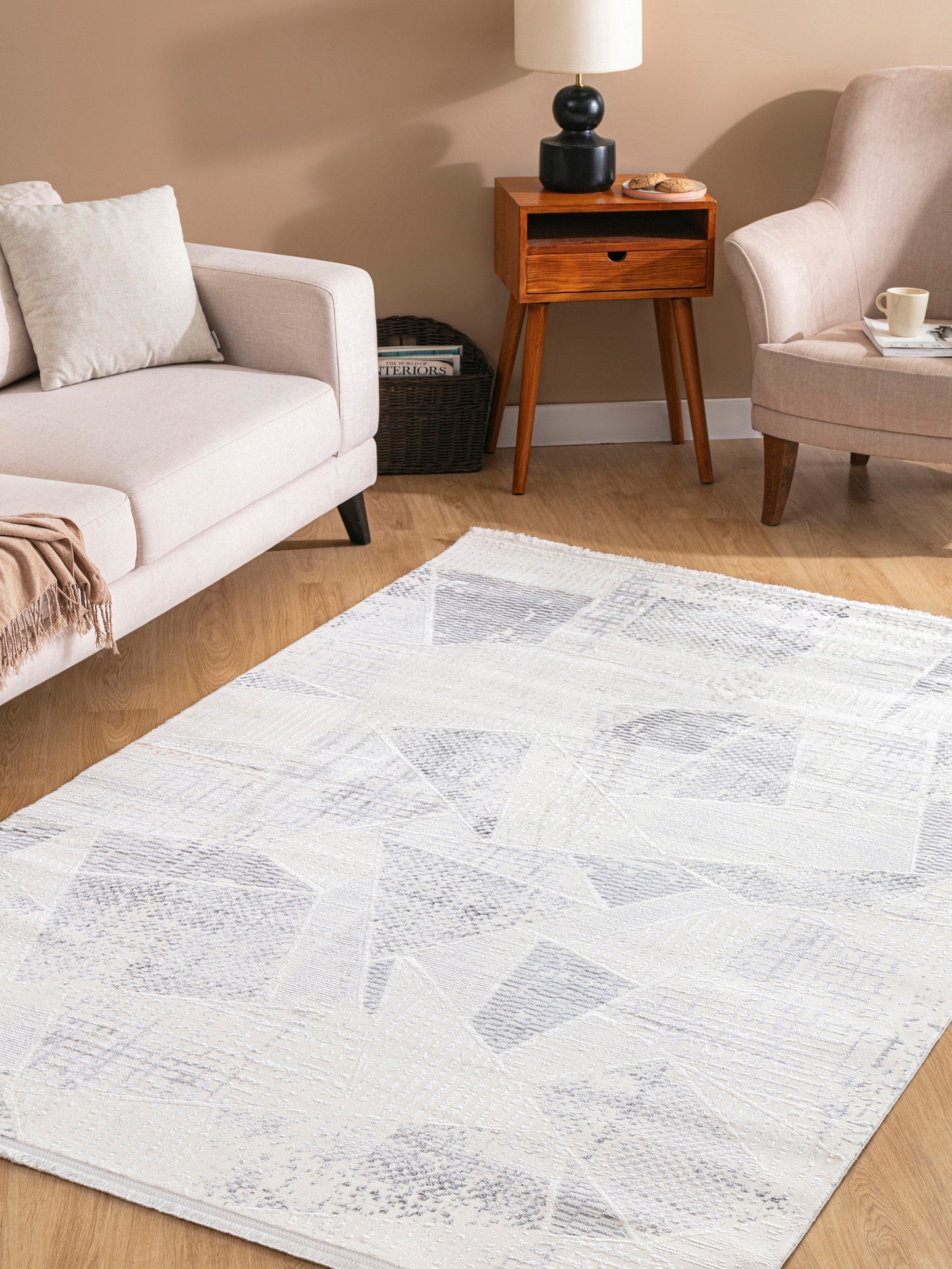 Eyfel Dimgrå – Dämpad elegans i grafisk mosaik