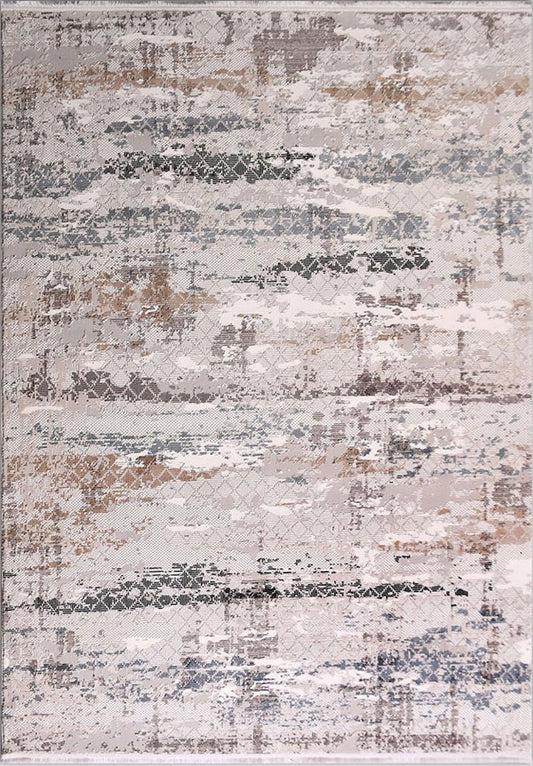 Favor Origin – Mjuk Modern Matta med Konstnärligt Mönster