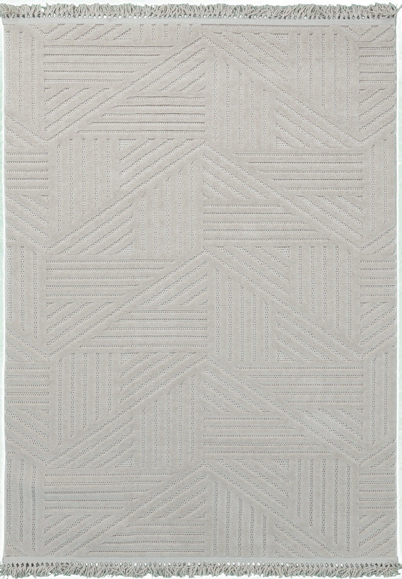 Tokyo Natt – Dammfri Matta med Tidlös Geometrisk Design och Mjuk Textur