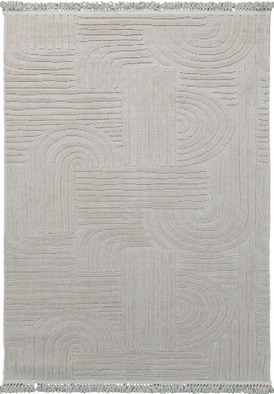 Tokyo Båge – Dammfri Matta med Mjuk Struktur och Modern Bågdesign