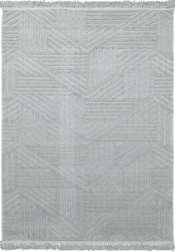 Tokyo Grafit – Dammfri Matta med Geometrisk Textur och Elegant Lyster