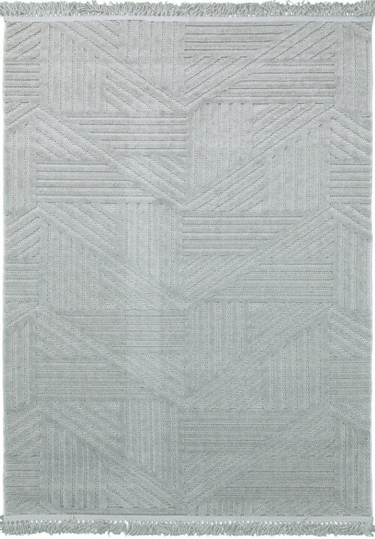 Tokyo Grafit – Dammfri Matta med Geometrisk Textur och Elegant Lyster