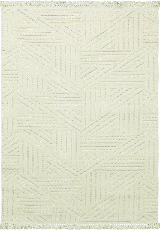 Tokyo Elfenben – Ljus och Dammfri Matta med Mjuk Struktur och Tidlös Design