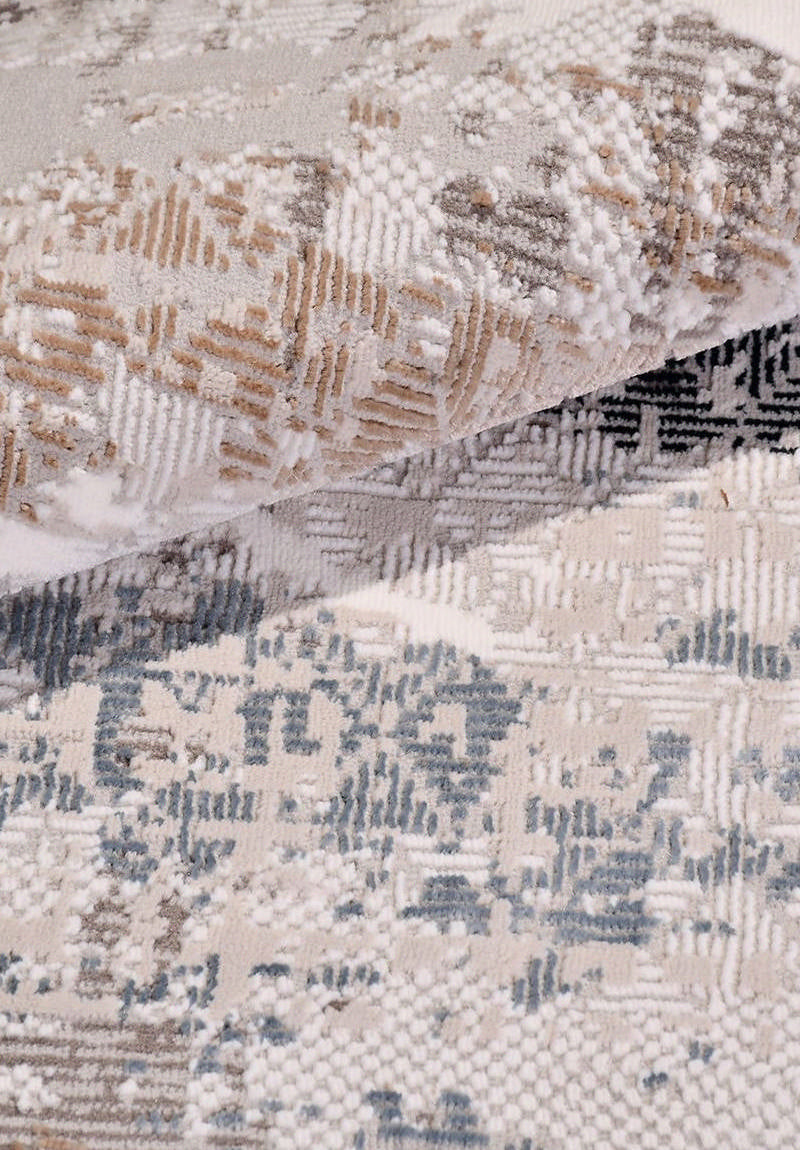 Favor Origin – Mjuk Modern Matta med Konstnärligt Mönster