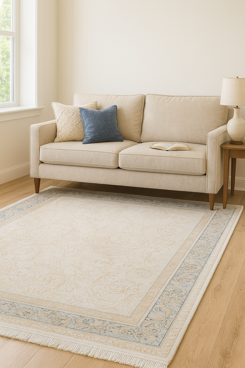 Nilüfer BlåGuld – Klassisk harmoni i blått och guld