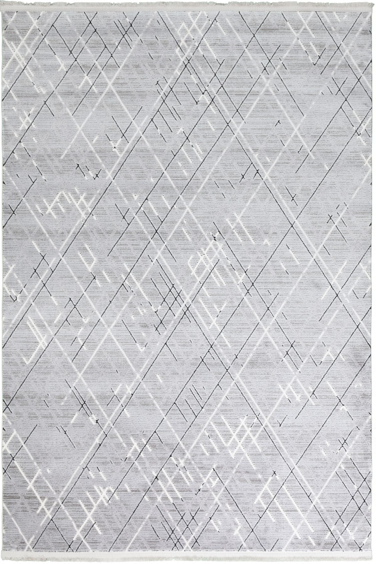 Premiere Nova - Grafisk elegans i grå toner – en modern matta som lyfter varje rum.