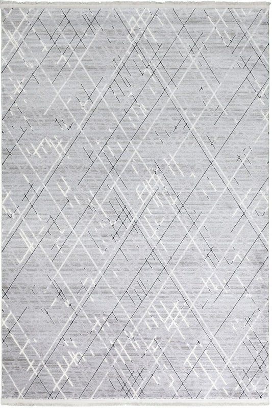 Premiere Nova - Grafisk elegans i grå toner – en modern matta som lyfter varje rum.