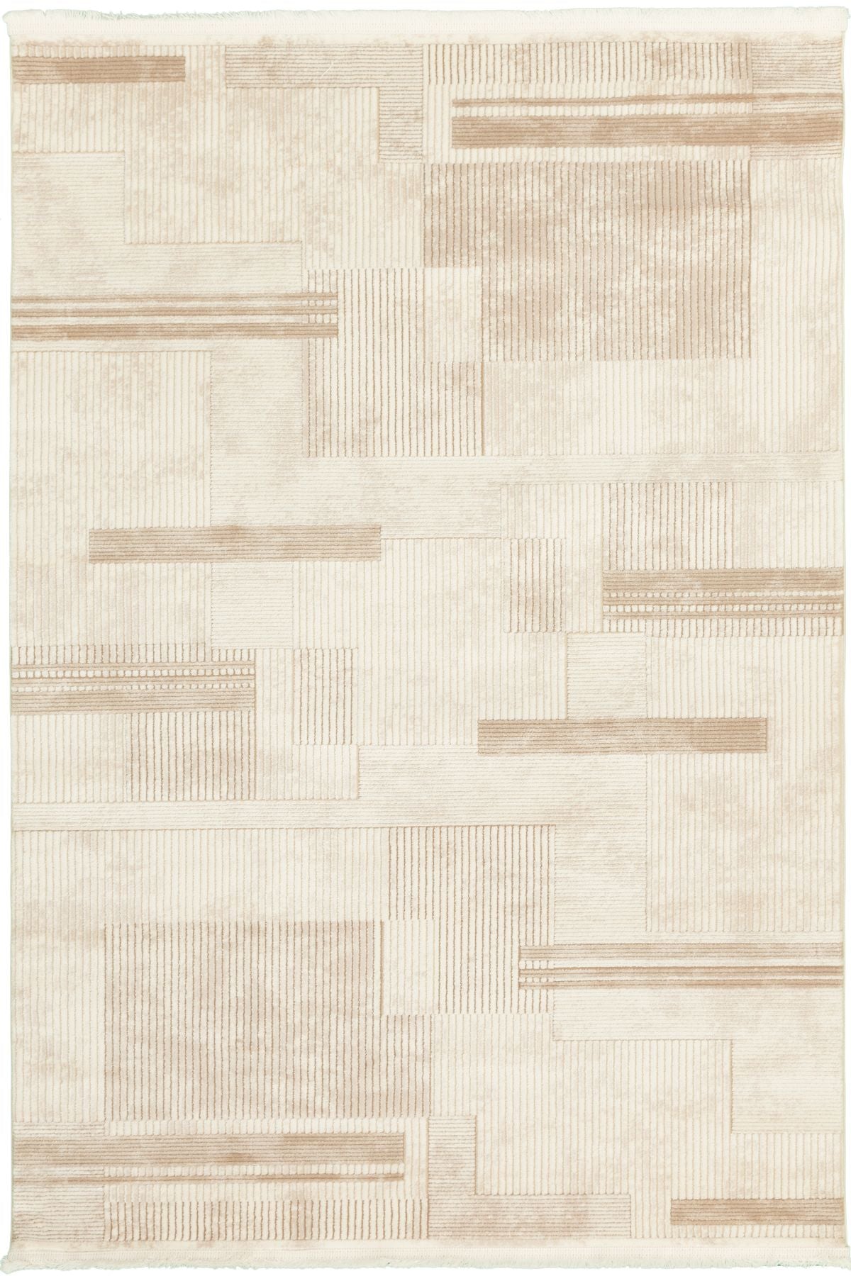 Premiere Ivory Blocks - Ljus elegans med geometrisk rytm – för dig som söker både värme och struktur i hemmet.