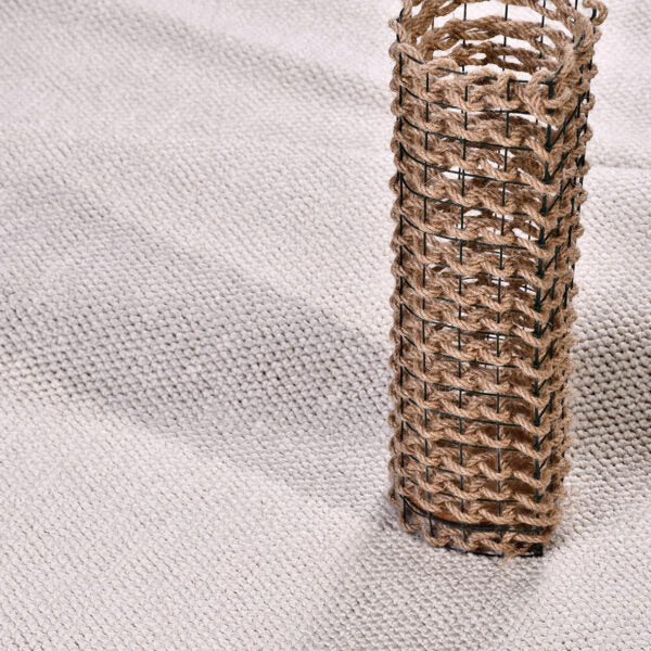 Selanik Nova – Handvävd Skandinavisk Matta med Fransar och Stilren Känsla