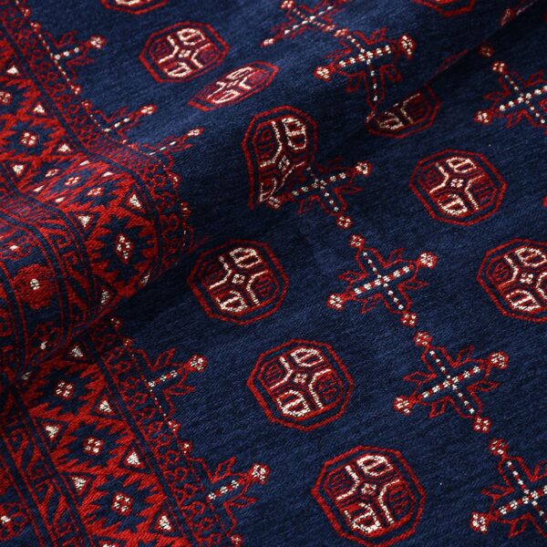 Türkmen Safir – Elegant Matta i Orientaliskt Mönster med Modern Funktion