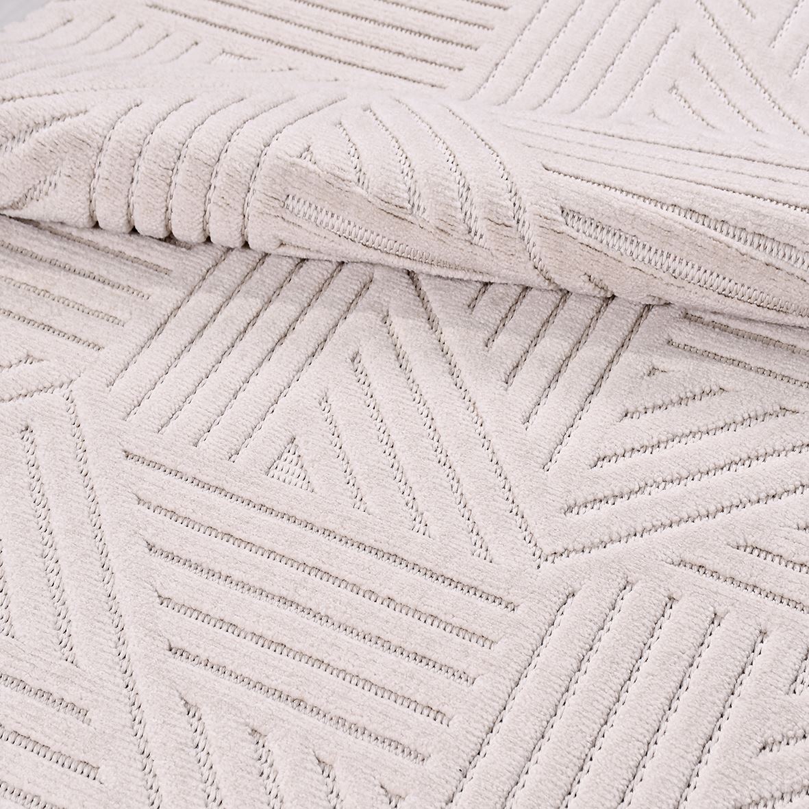 Tokyo Natt – Dammfri Matta med Tidlös Geometrisk Design och Mjuk Textur